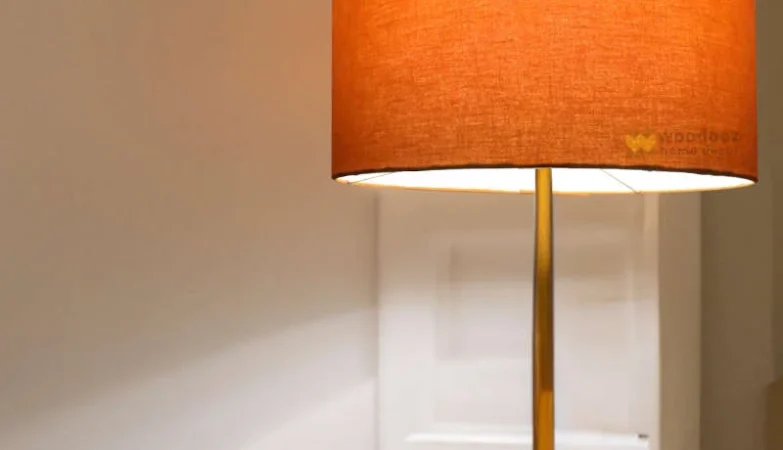 Orange Lampshades