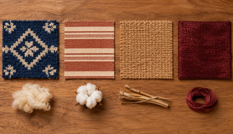 Natural JUTE & WOOL Carpets
